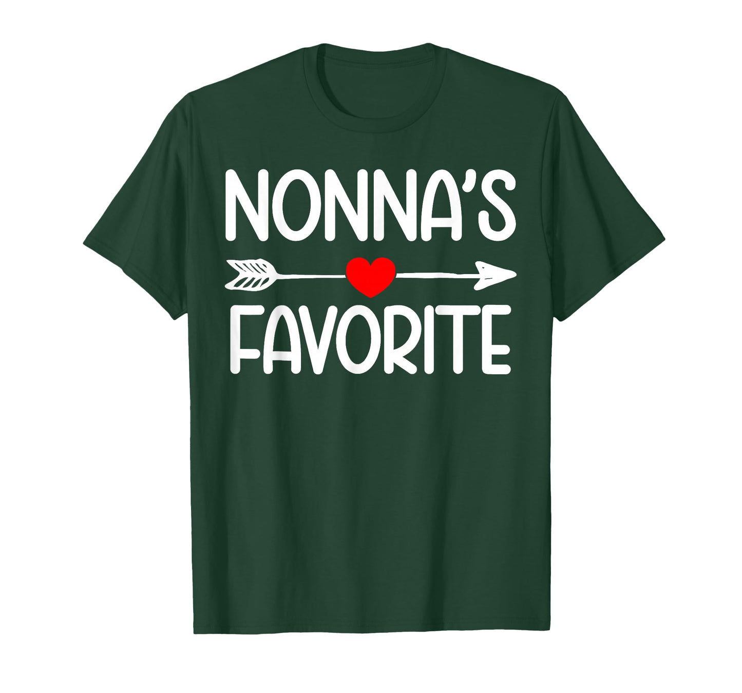 Funny Nonna's Favorite Son Daughter Grandchild Humor T-Shirt