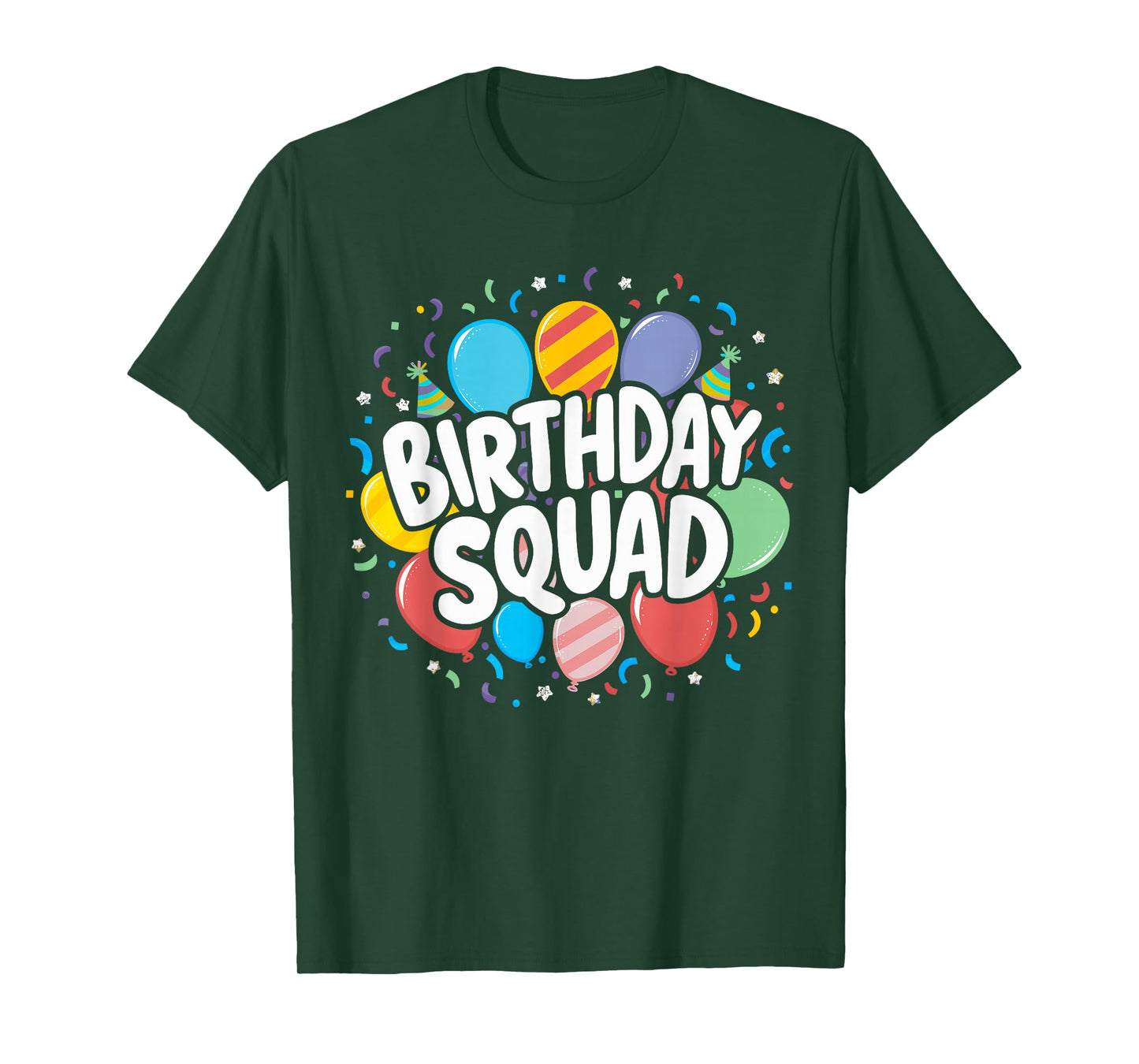 Birthday Squad Matching Birthday Crew Party T-Shirt