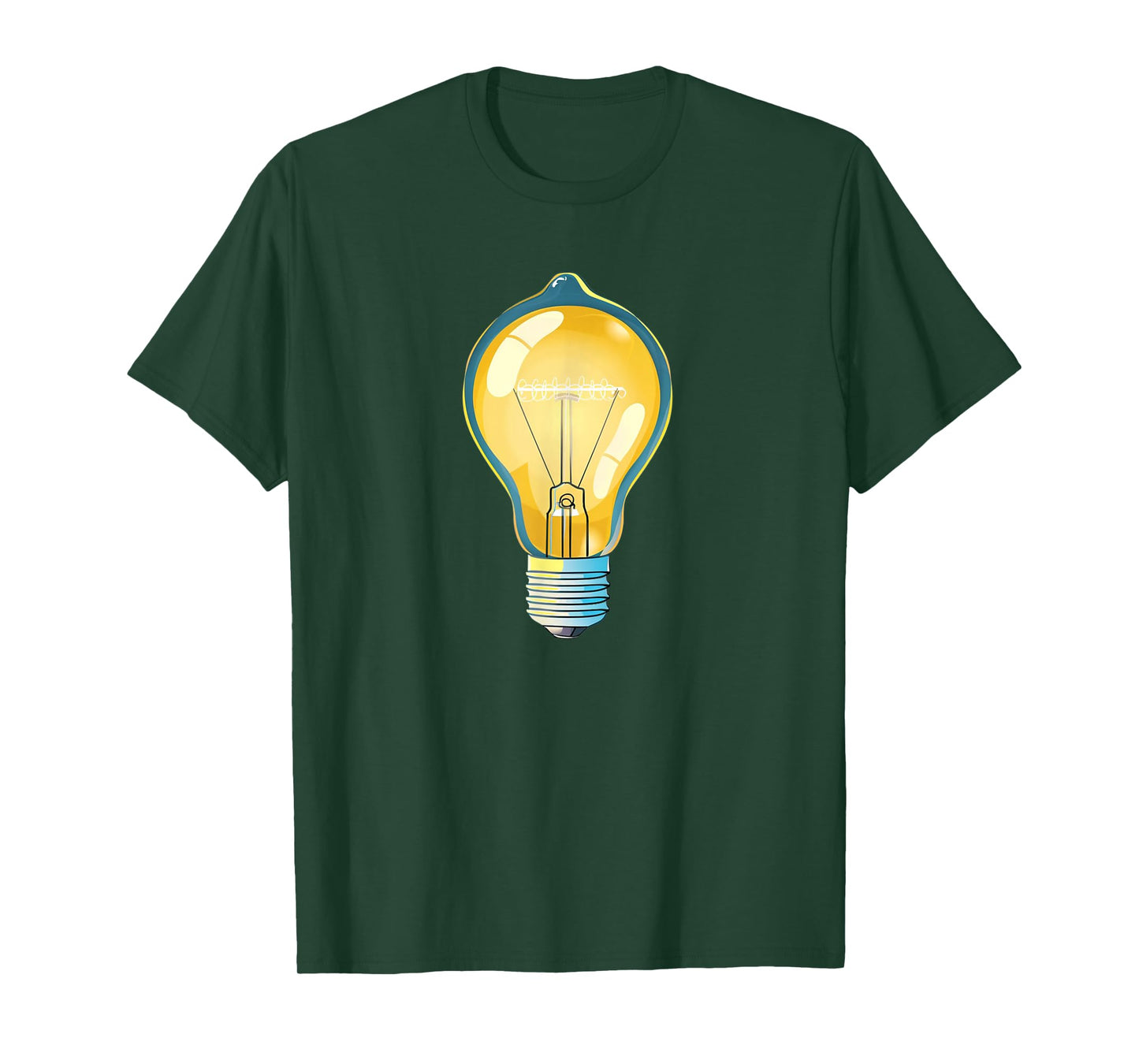 Brightly shining Light Bulb Costume T-Shirt