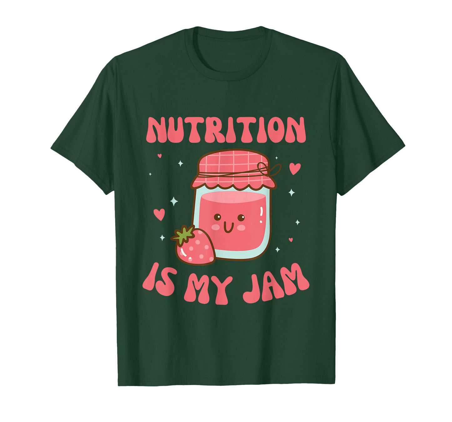 Nutrition is My Jam Funny Dietitian and Health Coach Present T-Shirt