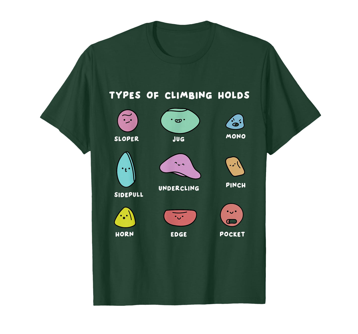 Funny Bouldering Boulderer Indoor Rock Wall Climber Climbing T-Shirt