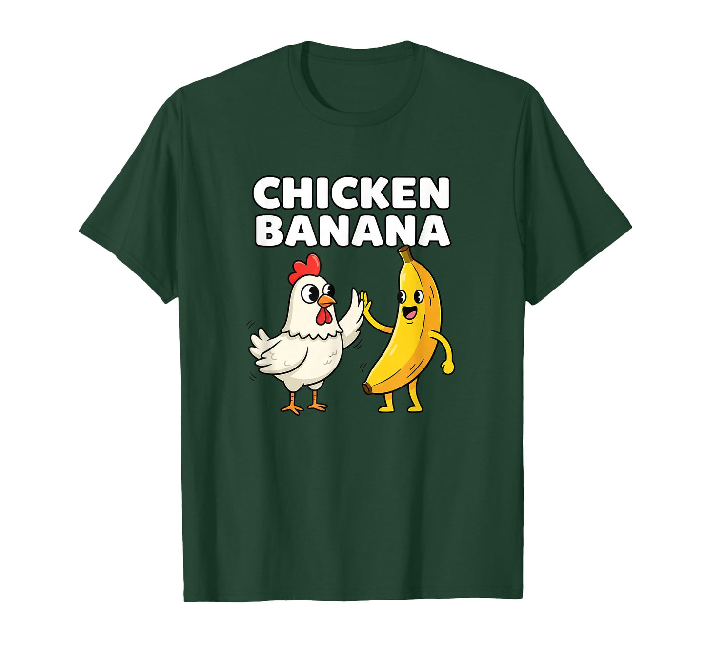 Chicken: Banana HighFive Fun T-Shirt