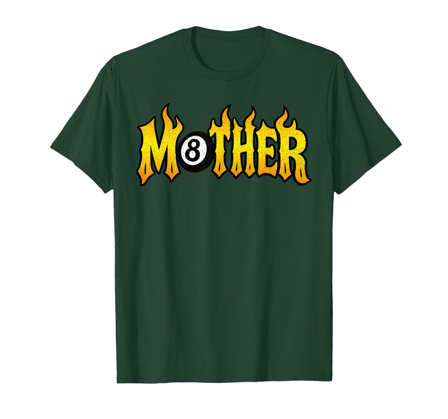 Mother 8 Ball Funny Pool Mom Vintage T-Shirt