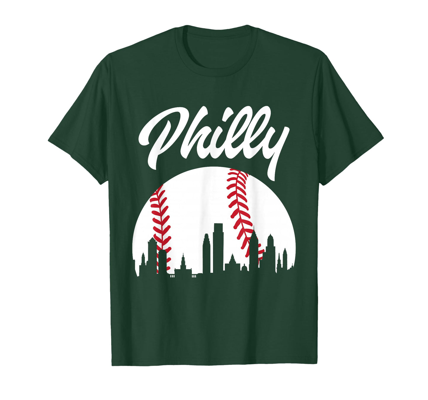 Baseball Player Philly Philadelphia City Pennsylvania Gift T-Shirt