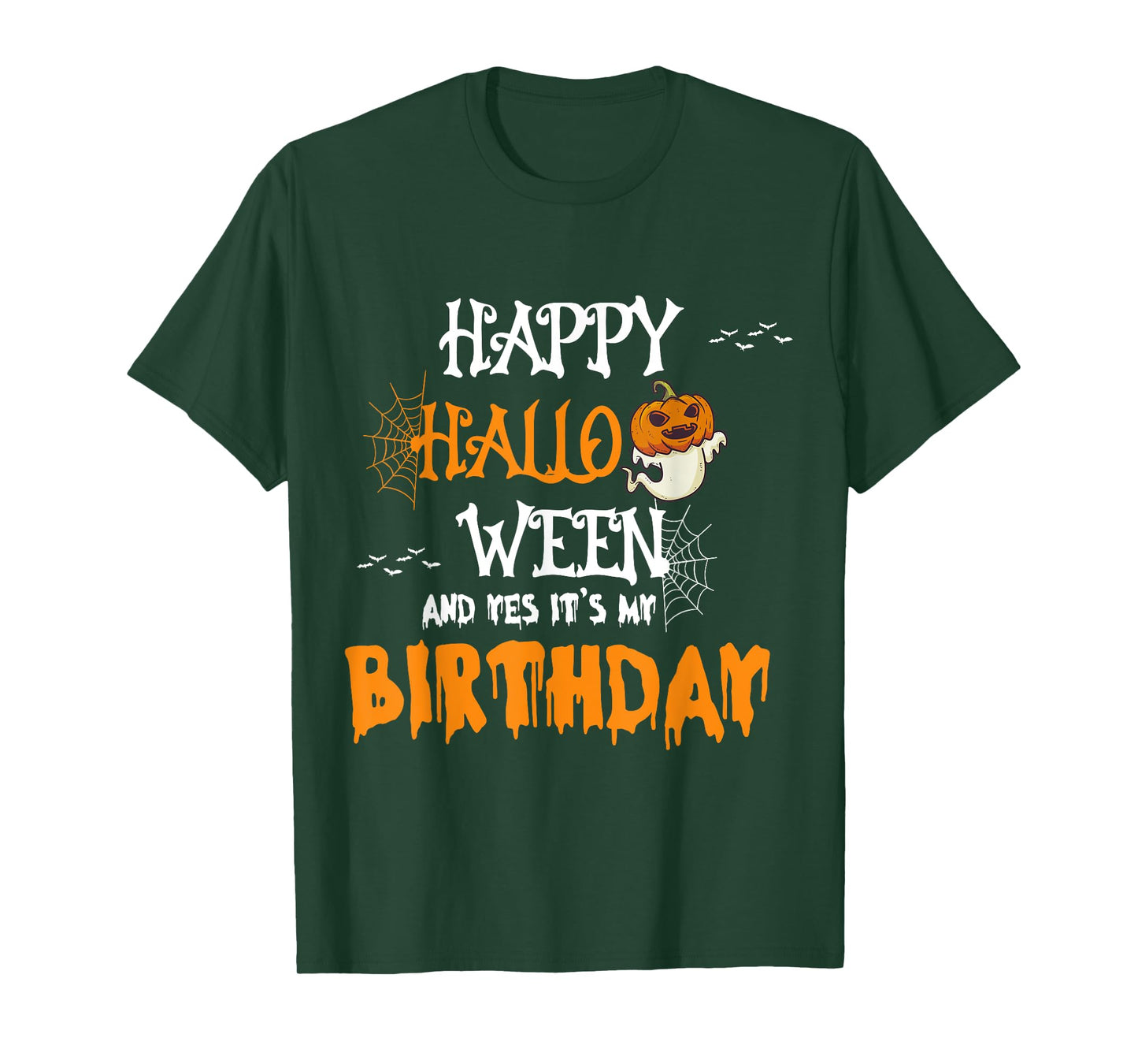 Birthday Halloween - Halloween Birthday T-Shirt