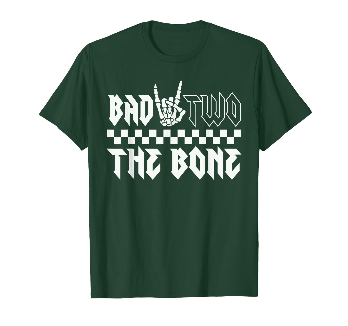 Bad Two the Bone Birthday 2 Years Old Birthday T-Shirt
