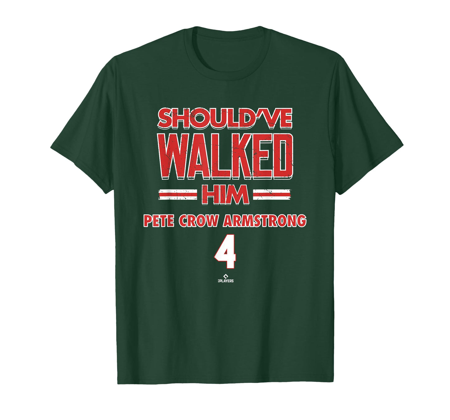 Should've Walked Him Pete Crow Armstrong Chicago Baseball T-Shirt