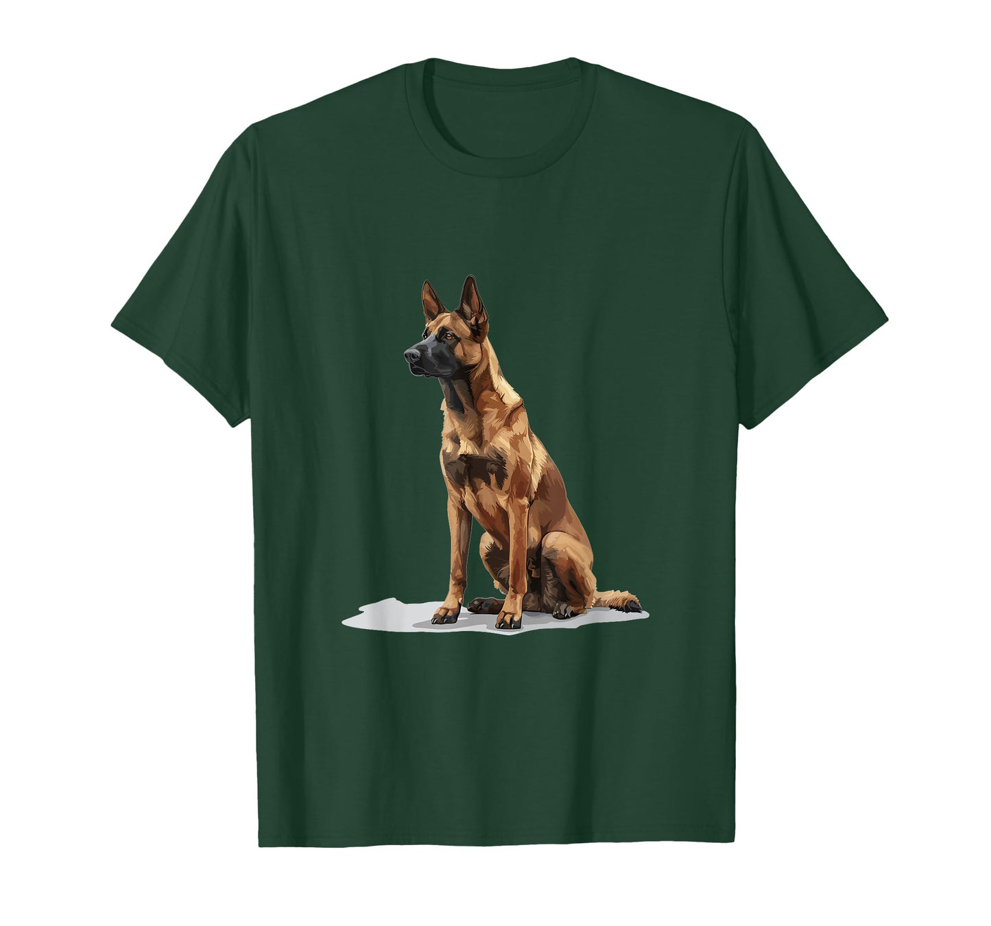 Belgian Malinois Dog Breed Graphic T-Shirt for Men Women Kids
