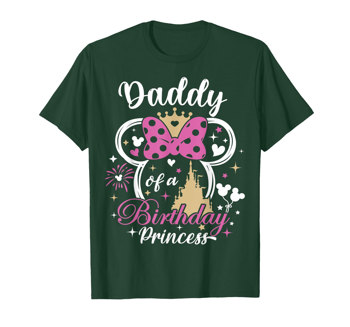 Matching Family Daddy Of The Birthday Princess T-Shirt