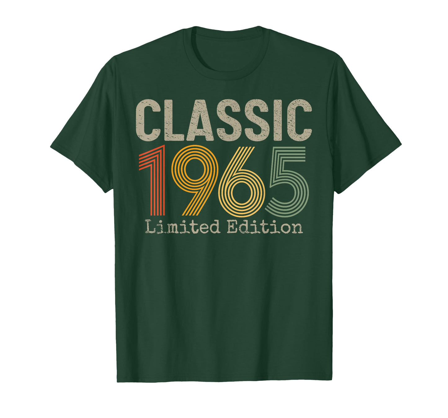 Classic 1965 Limited Edition 60 Year Old Gifts 60th Birthday T-Shirt