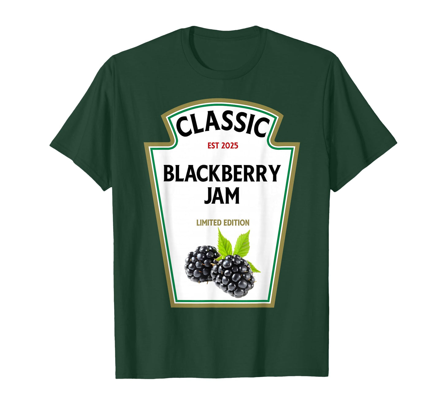 Classic BlackBerry Jam Halloween Costume DIY Group Costume T-Shirt