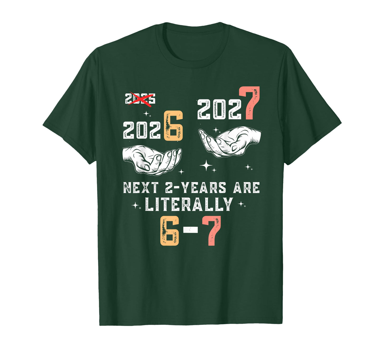 New Years Eve 67 Funny Boys Kids Party 6 7 Meme 6-7 NYE 2026 T-Shirt