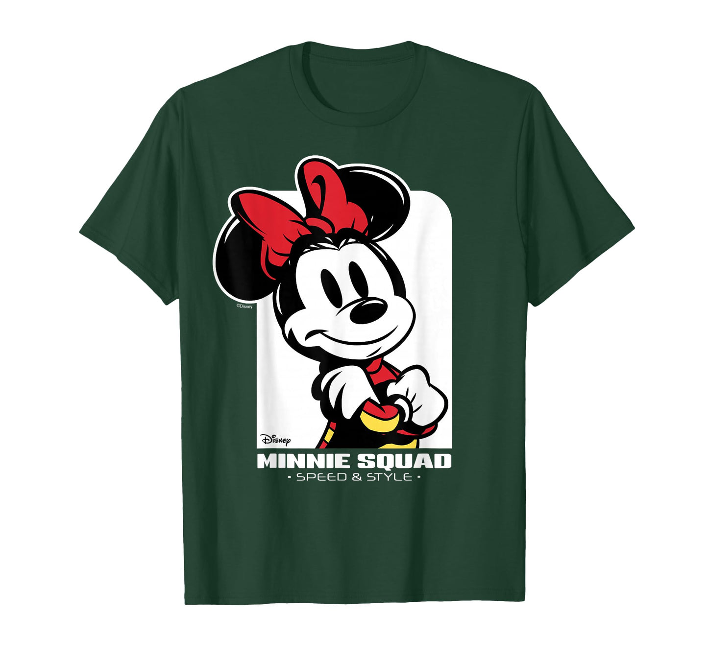 Disney Mickey and Friends Minnie Speed & Style Racing Squad T-Shirt