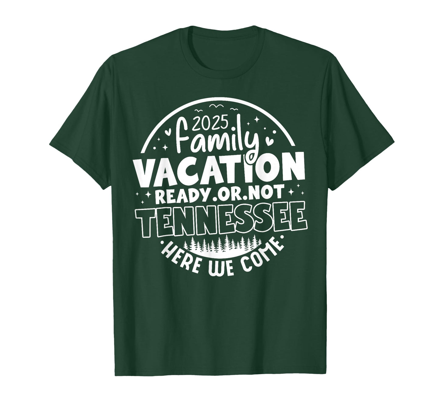 Tennessee Smoky Mountains Family Vacation Gatlinburg 2025 T-Shirt
