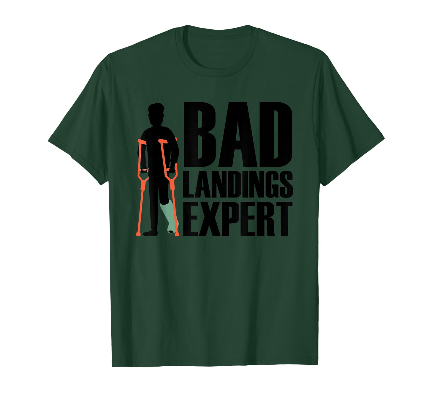 Cool Broken Leg Art For Men Women Foot Ankle Knee Broken Leg T-Shirt