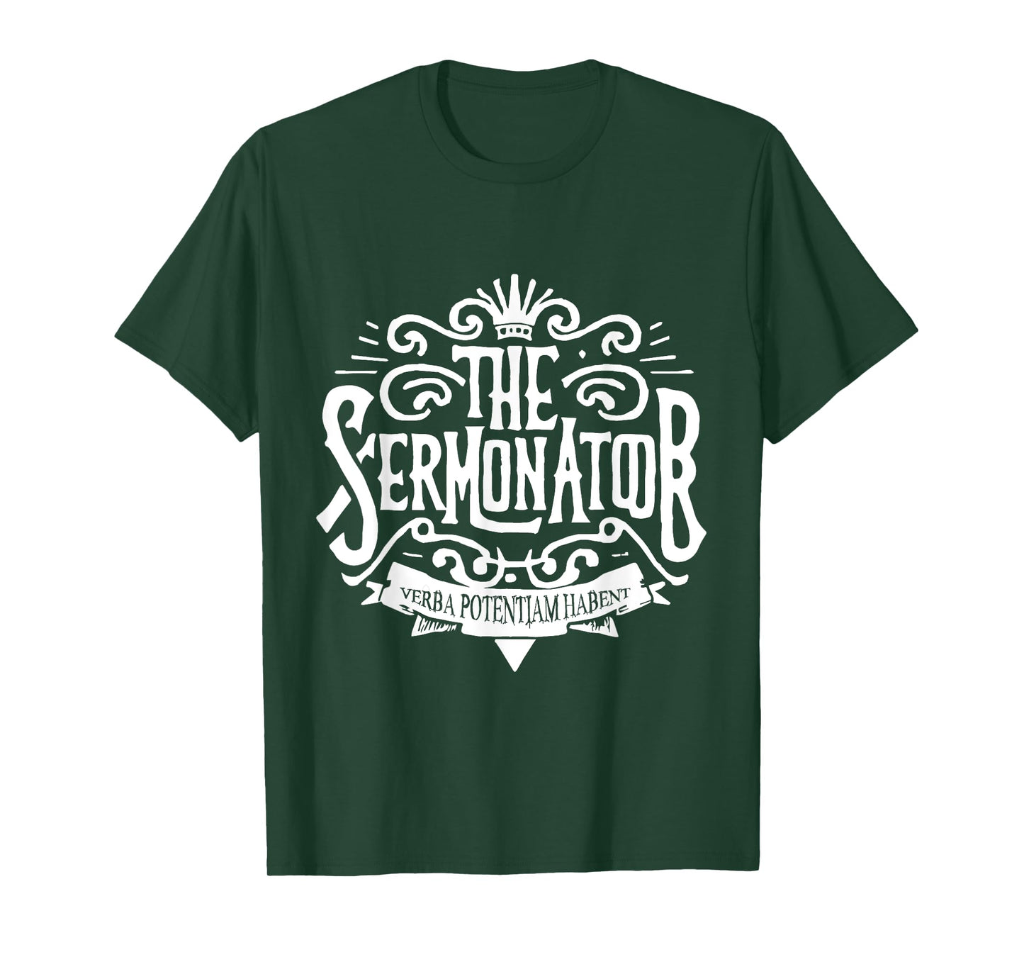 The Sermonator Funny Pastor Prayer Warrior Motorcycle Pastor T-Shirt