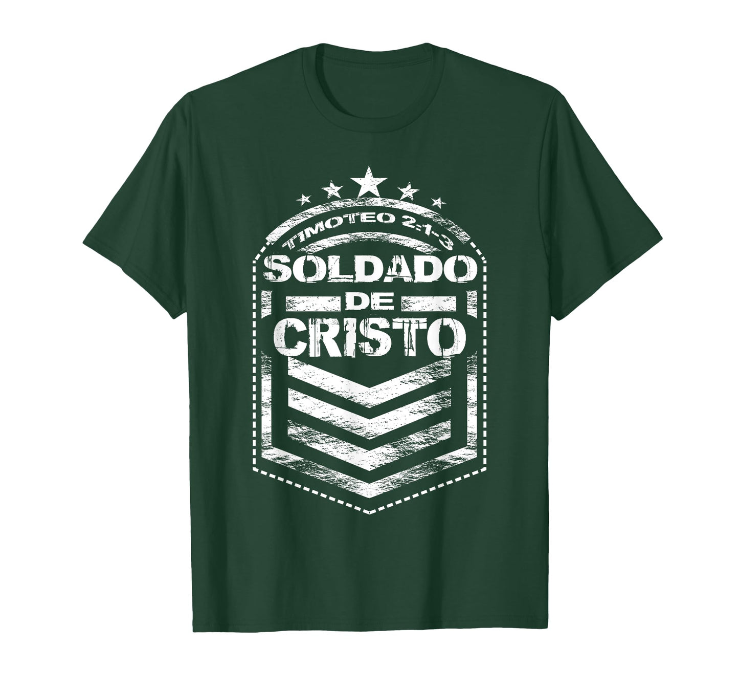 El buen soldado de Jesucristo Christian Religious Faith T-Shirt