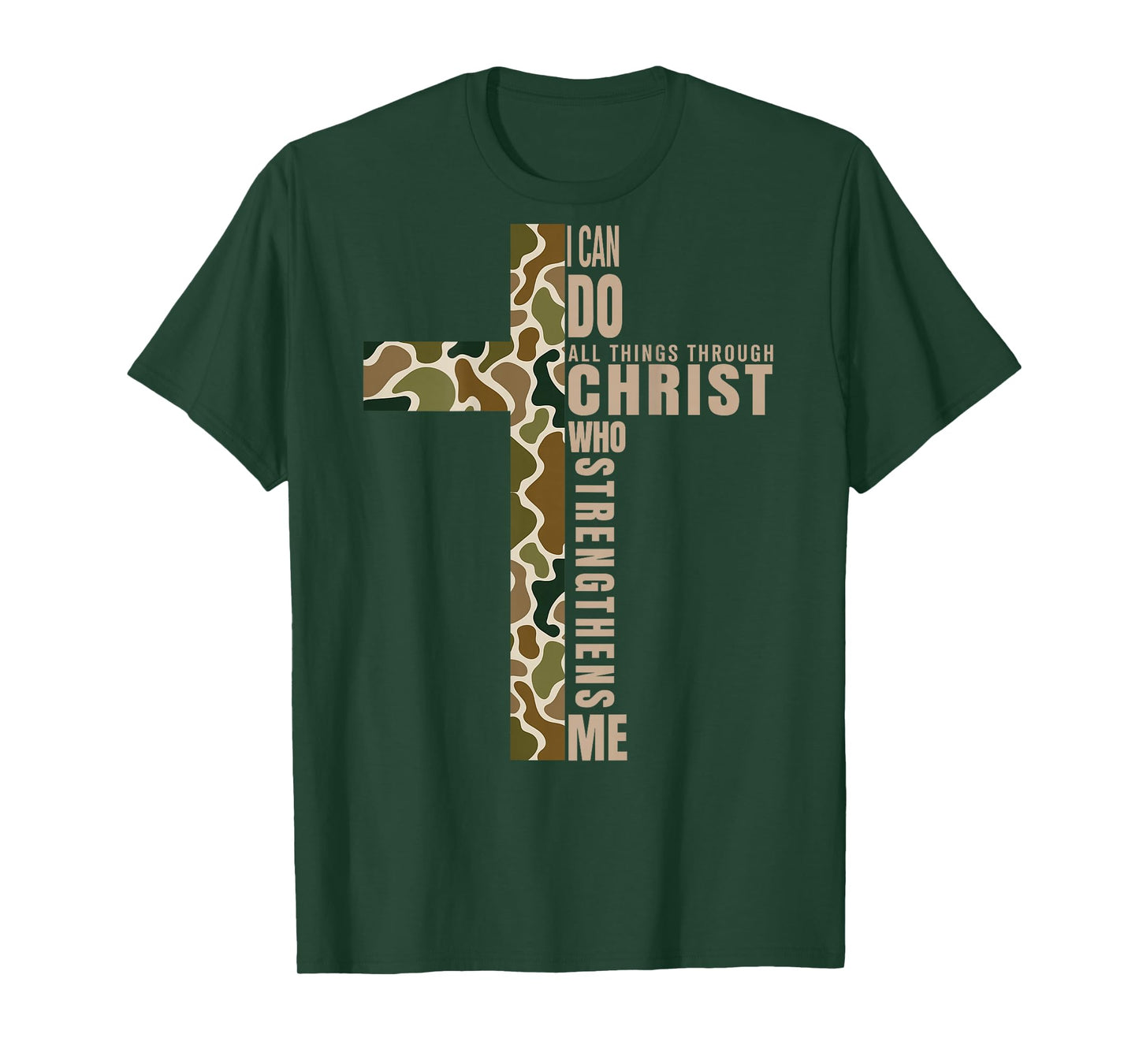 Jesus I Can Do All Things Through Christ Who Strengthens Me T-Shirt