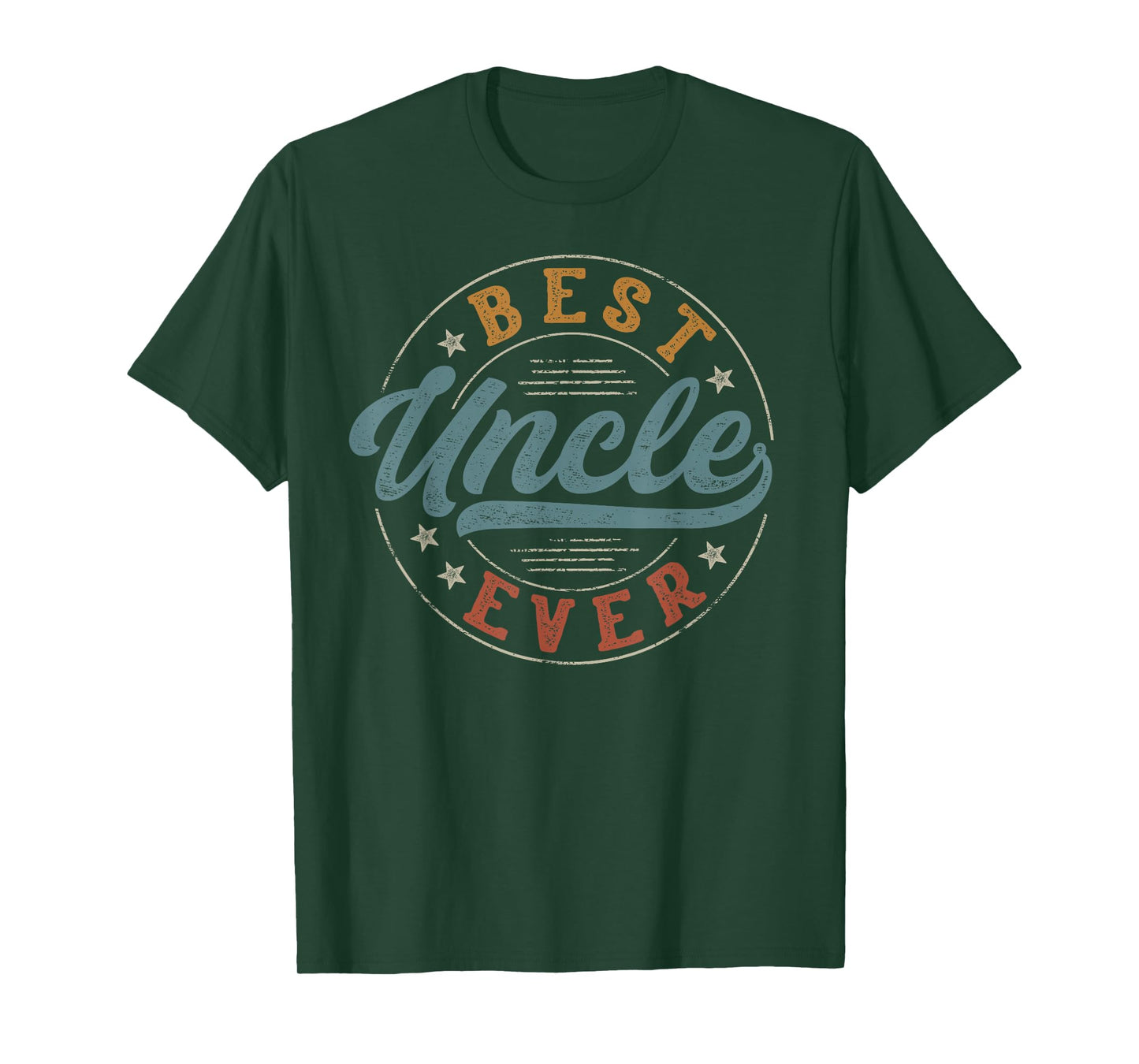 Best Uncle Ever Father's Day Uncle Gifts Vintage Emblem T-Shirt