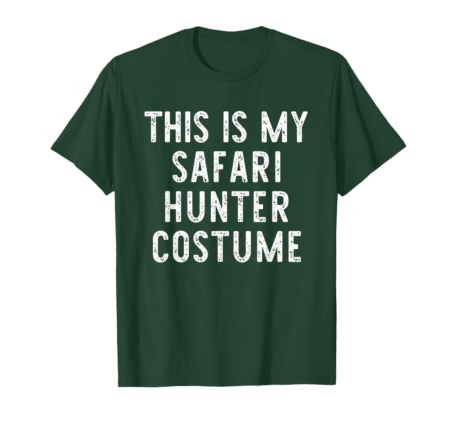 This is My Safari Hunter Costume Halloween Easy Kids Adult T-Shirt