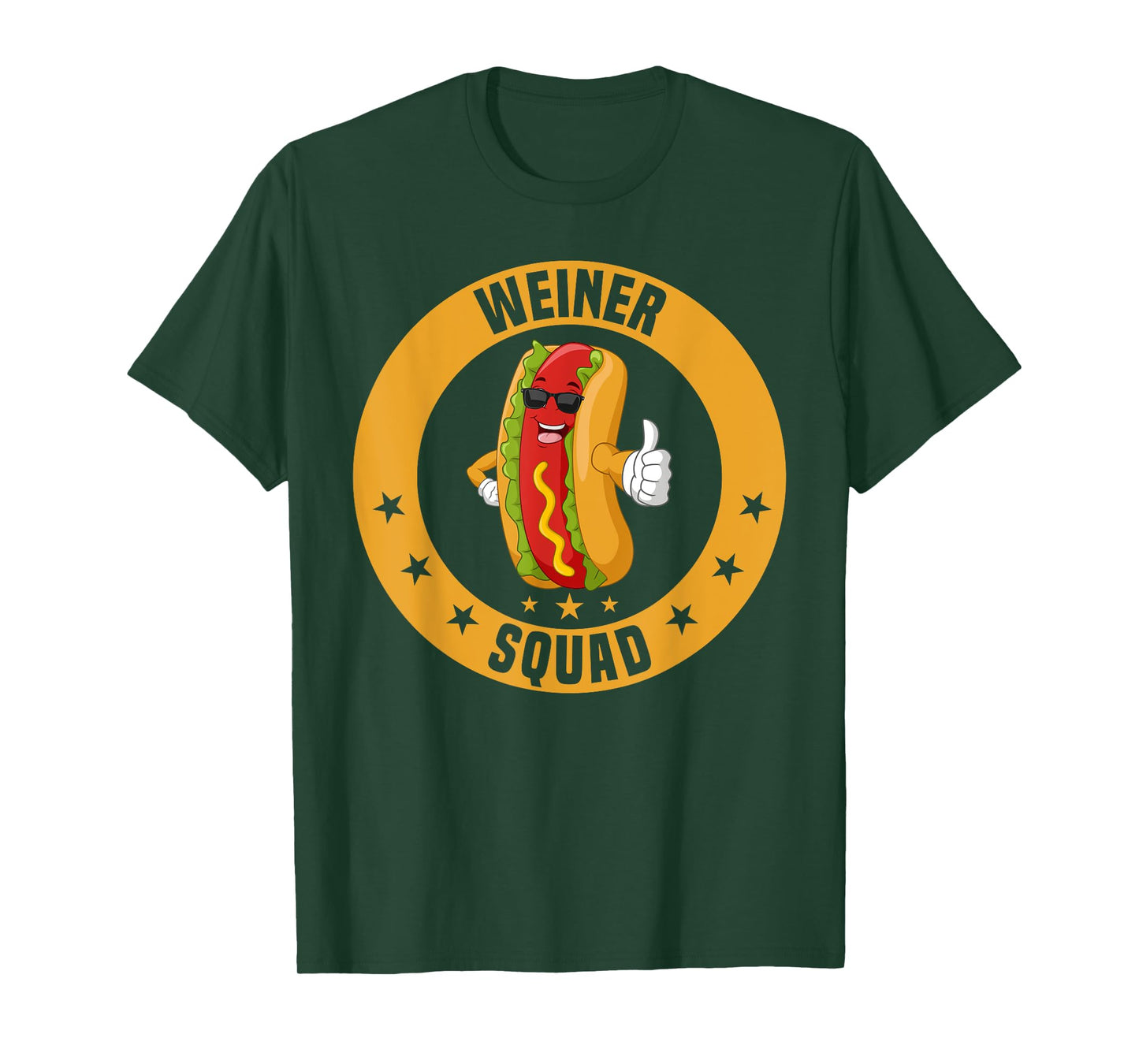 Sausage Weiner Squad Hot Dog Funny T-Shirt