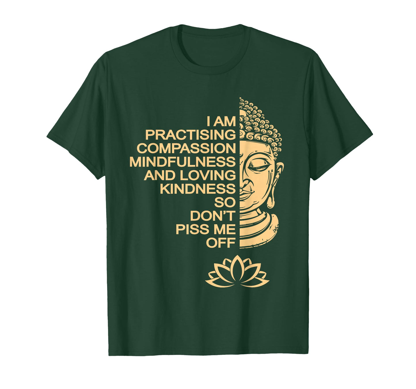 Meditation Buddha T Shirt gift idea for men and women T-Shirt