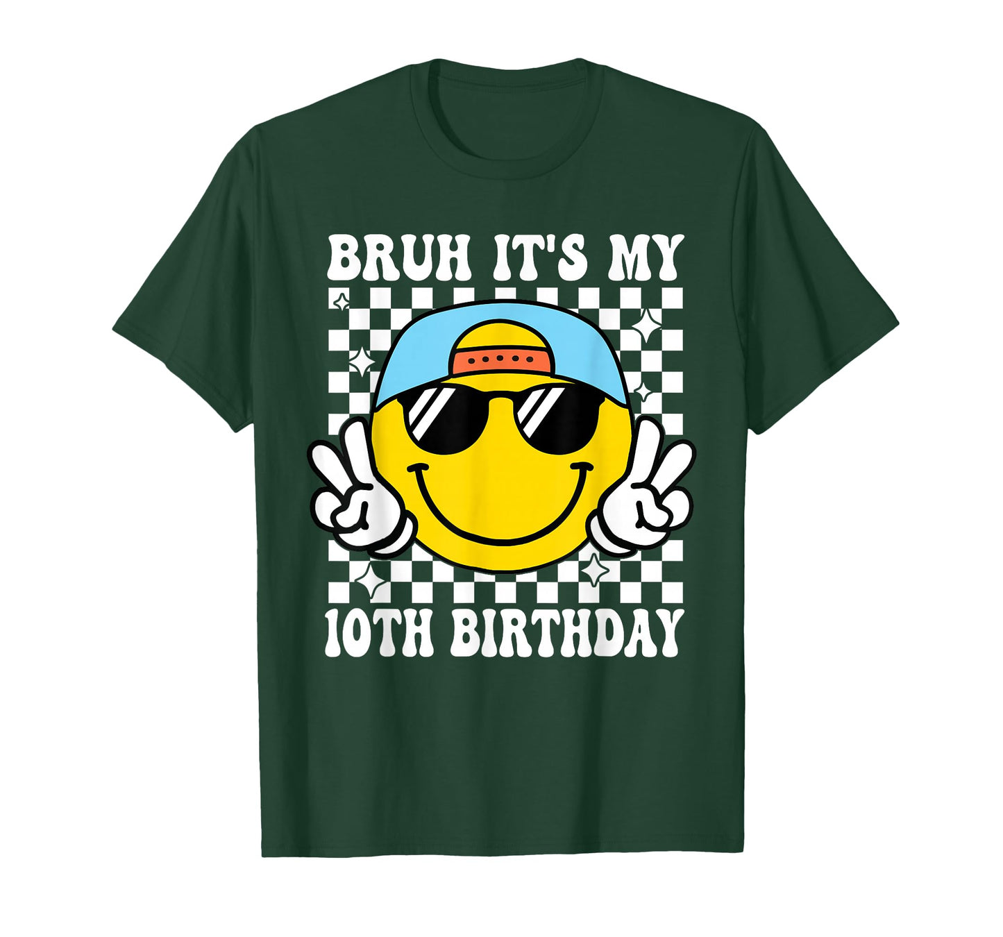 Bruh It's My 10th Birthday 10 Year Old Birthday Boys Girls T-Shirt