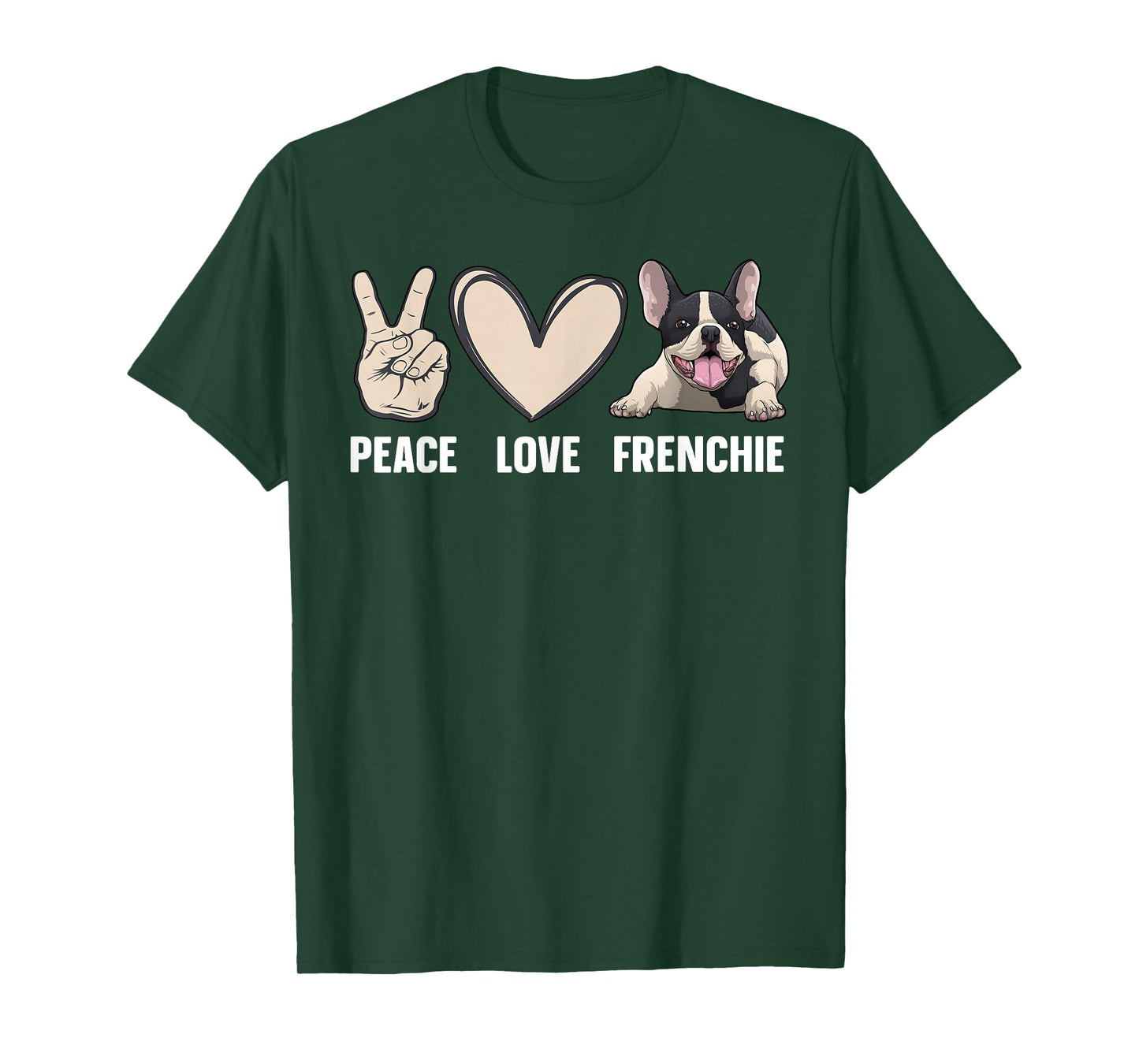 Cool French Bulldog Art for Men Women Kids Frenchie Lover T-Shirt