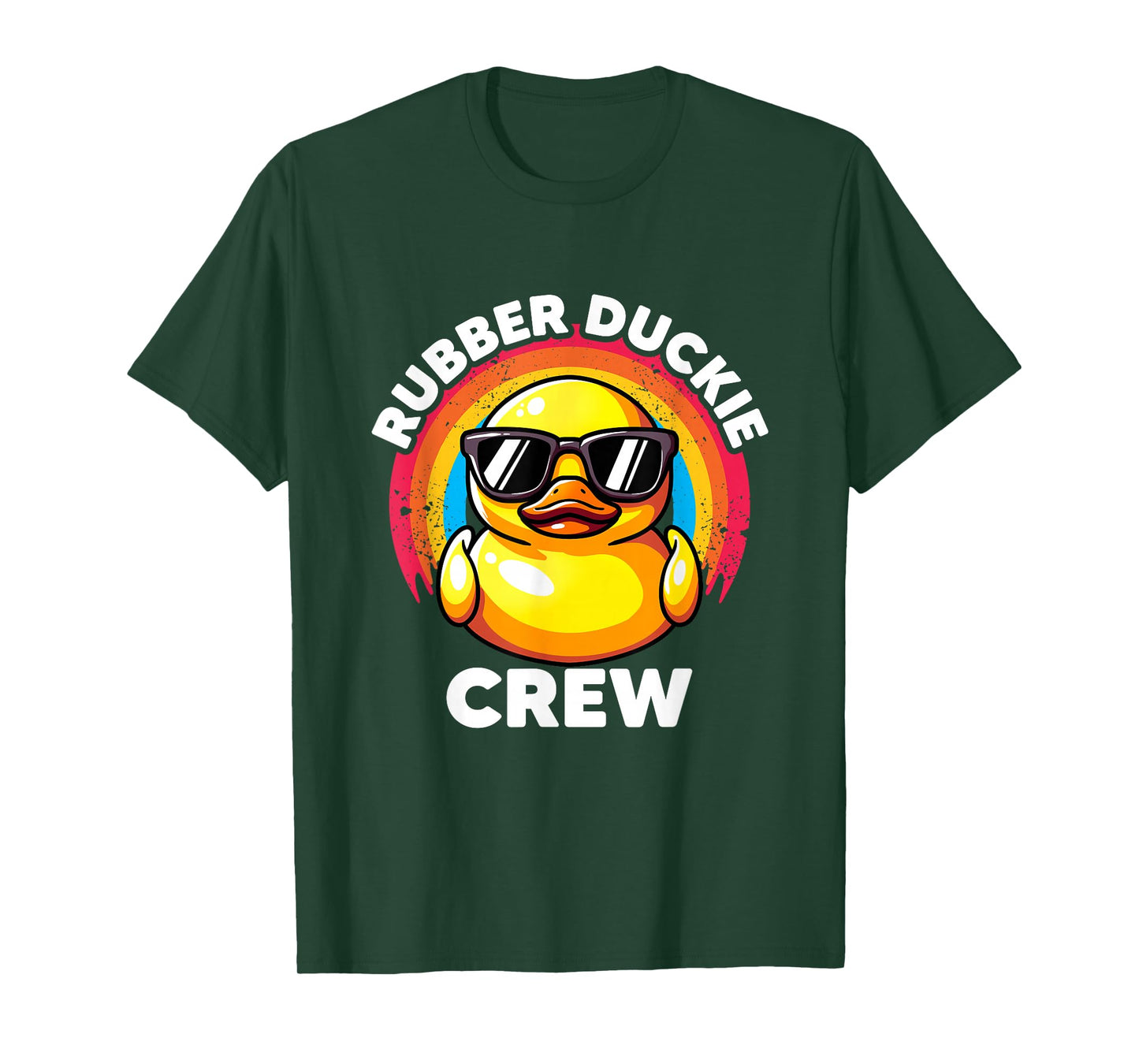 Rubber Duckie Crew I Love Ducks Lovers Funny Rubber Duck T-Shirt