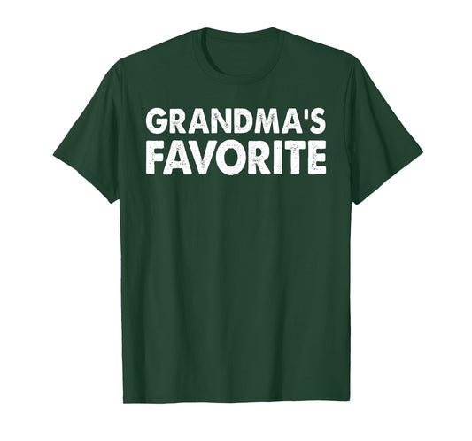 Grandma's Favorite Funny Grandparent Grandchild Vintage T-Shirt