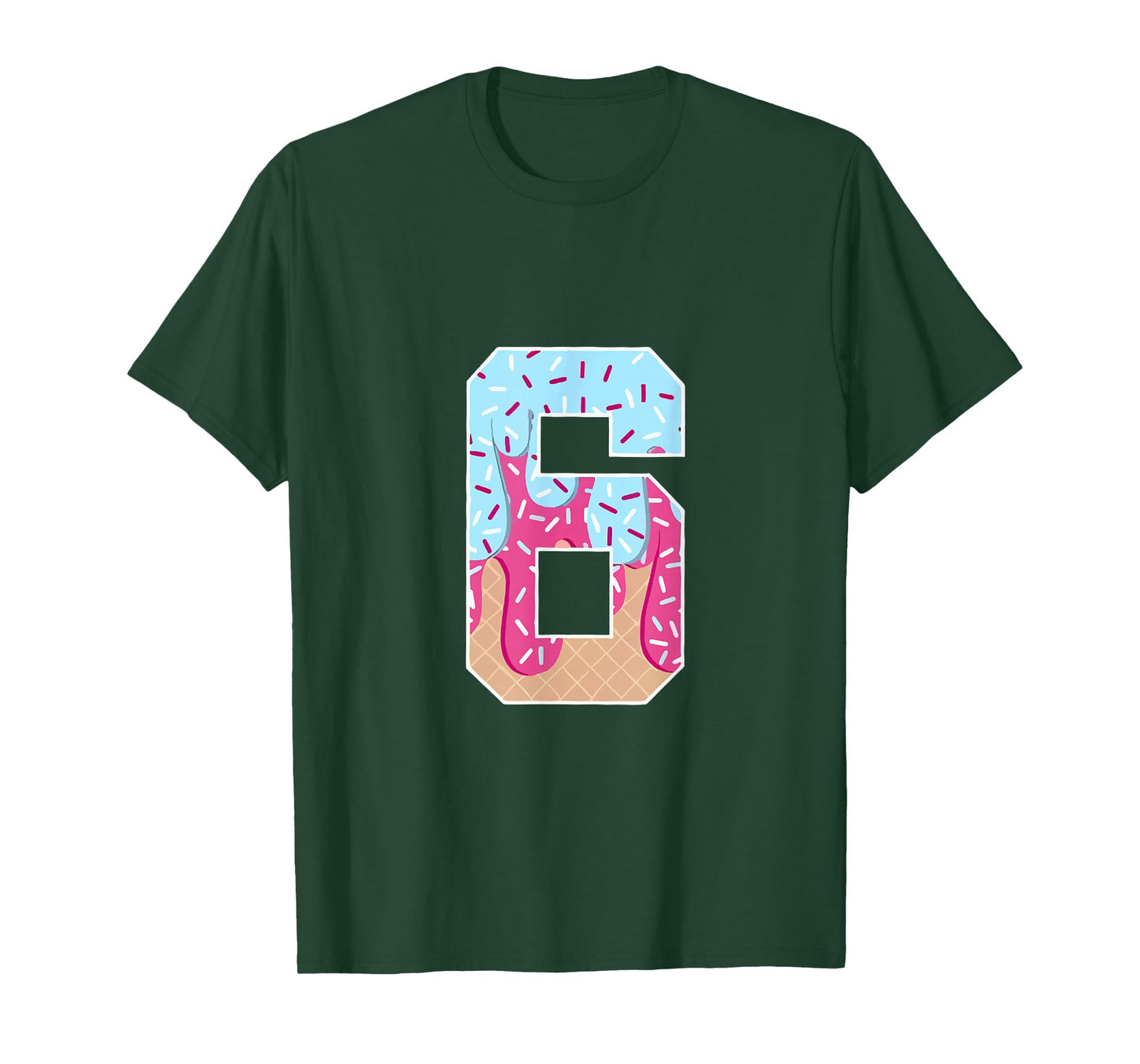 67 Ice Cream Drip Meme Six Seven Gen Alpha Slang T-Shirt