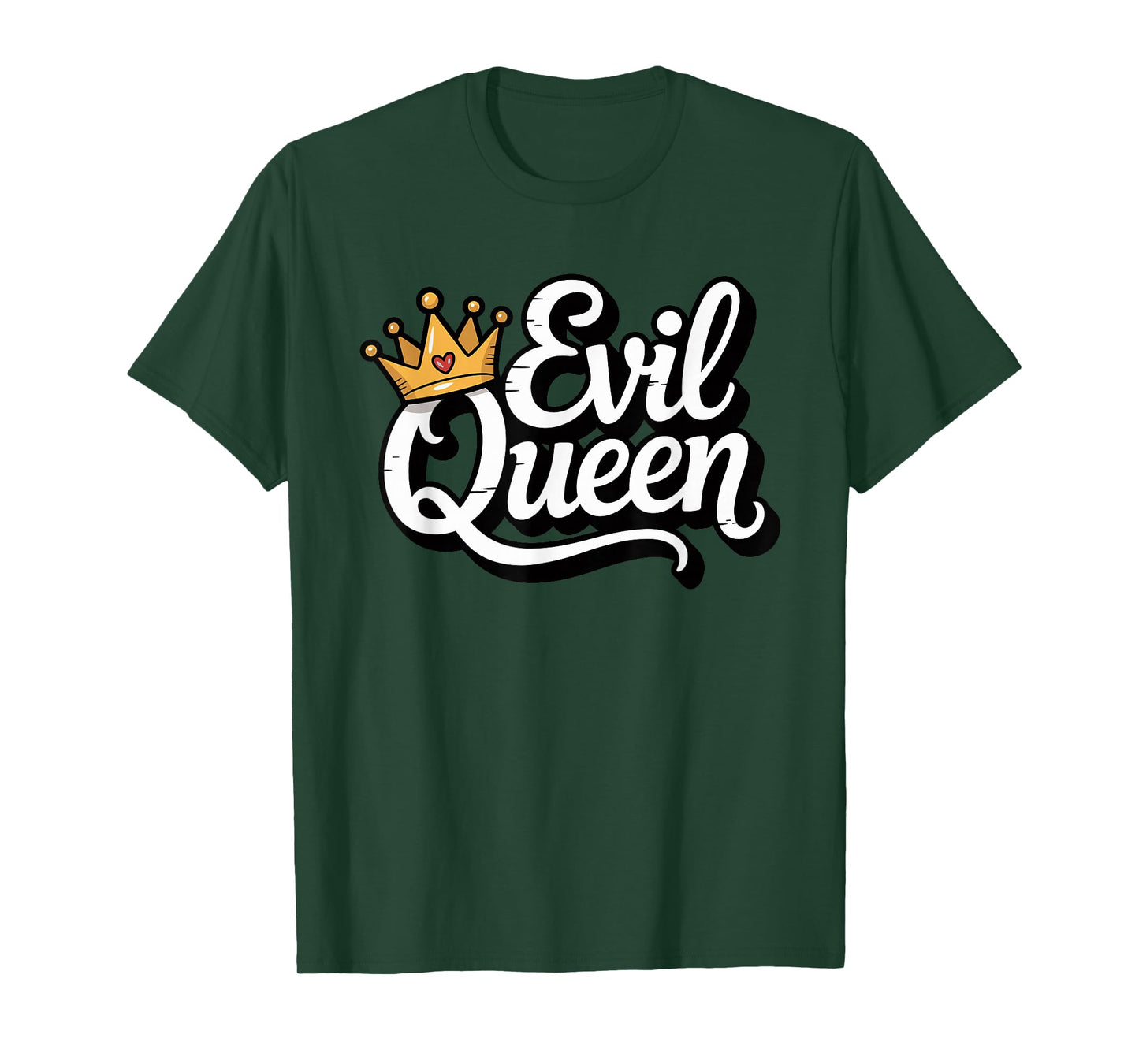Sassy Evil Queen Crown Funny Costume T-Shirt
