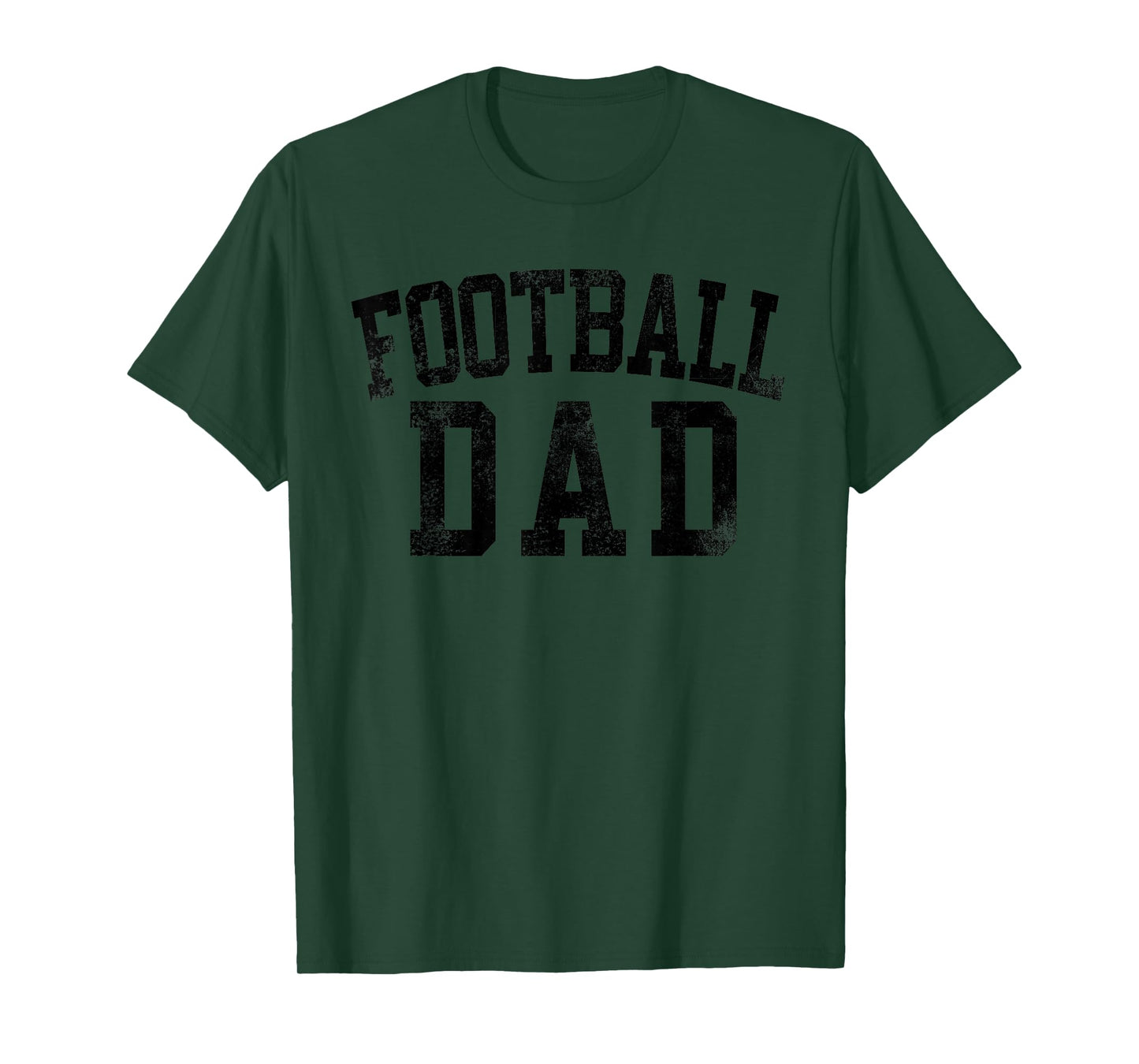 Football Dad Birthday Classic Bold Font Football Daddy T-Shirt