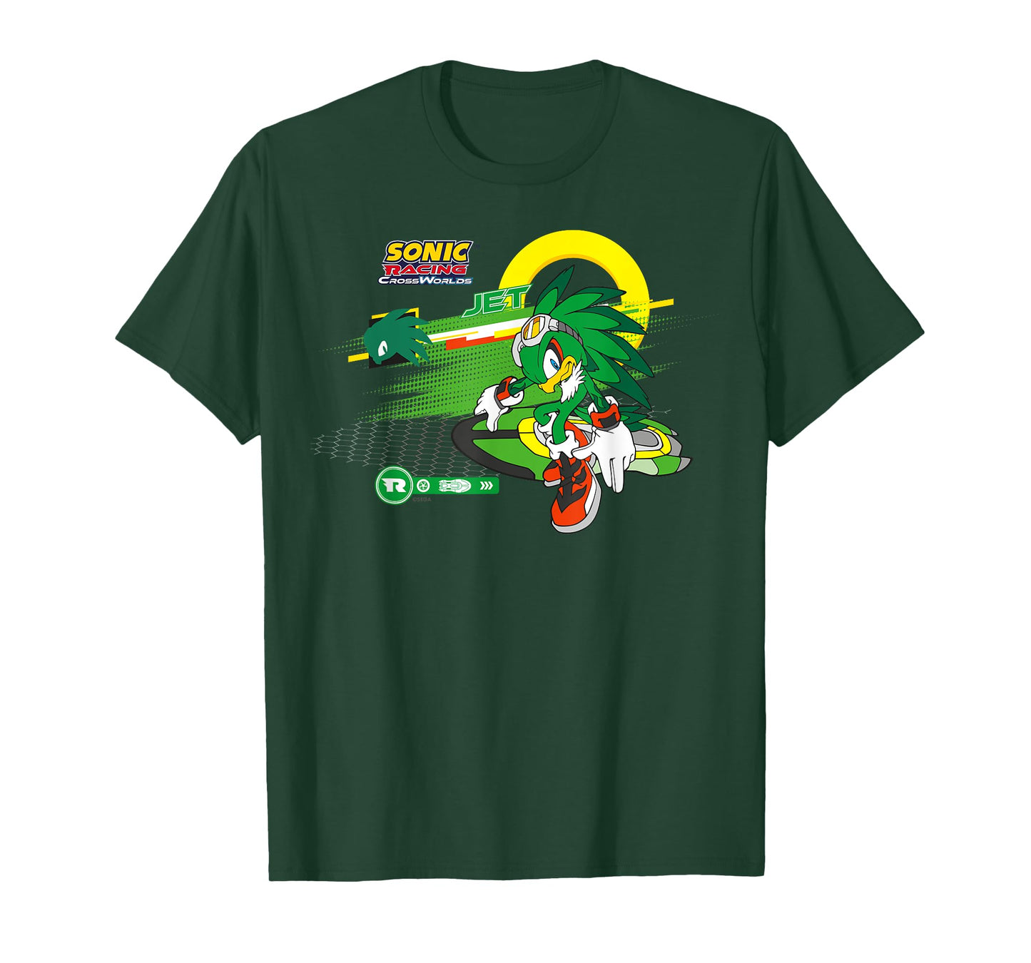 Sonic Racing CrossWorlds - Ready to Roll Jet T-Shirt
