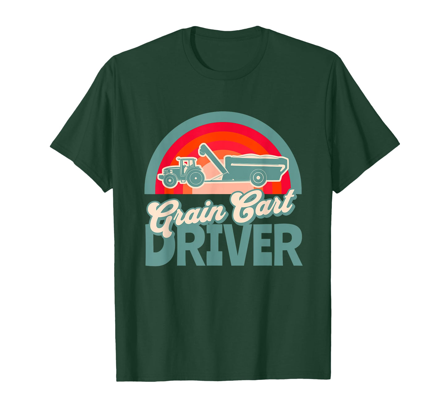 GRAIN CART DRIVER - Fun Farming T-Shirt