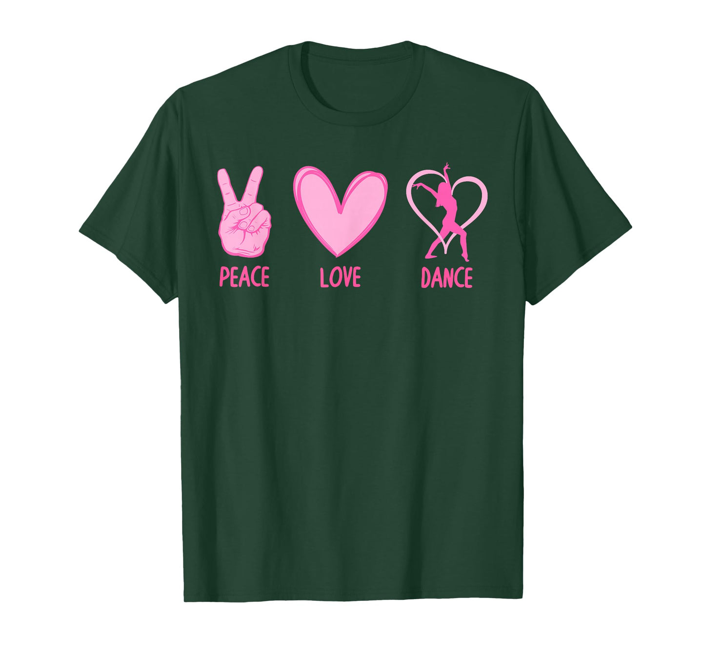 Cute Dance Design for Girls Women Dance Recital Class Dancer T-Shirt