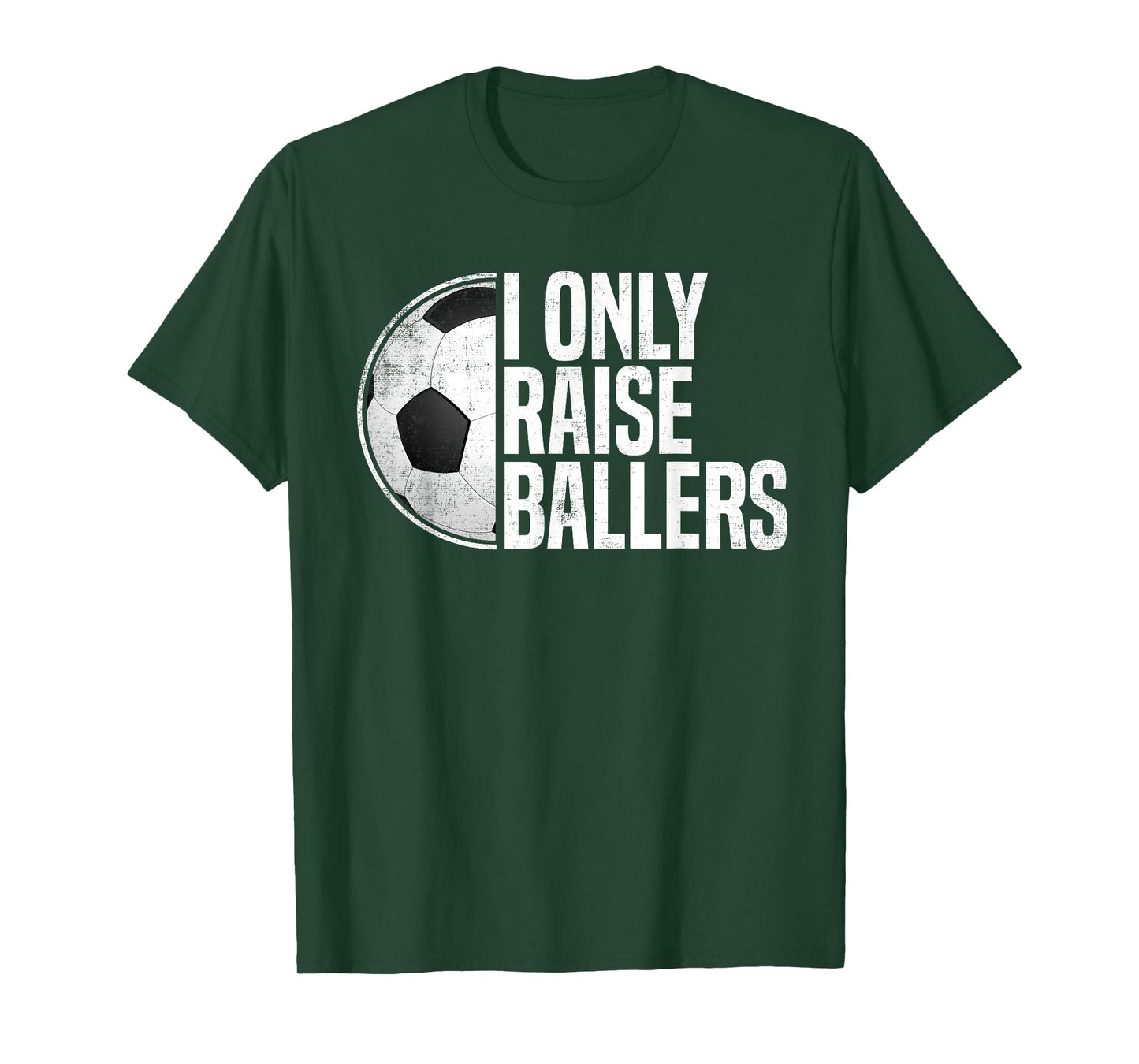 Soccer Dad Soccer Mom I Only Raise Ballers Soccer Coach T-Shirt