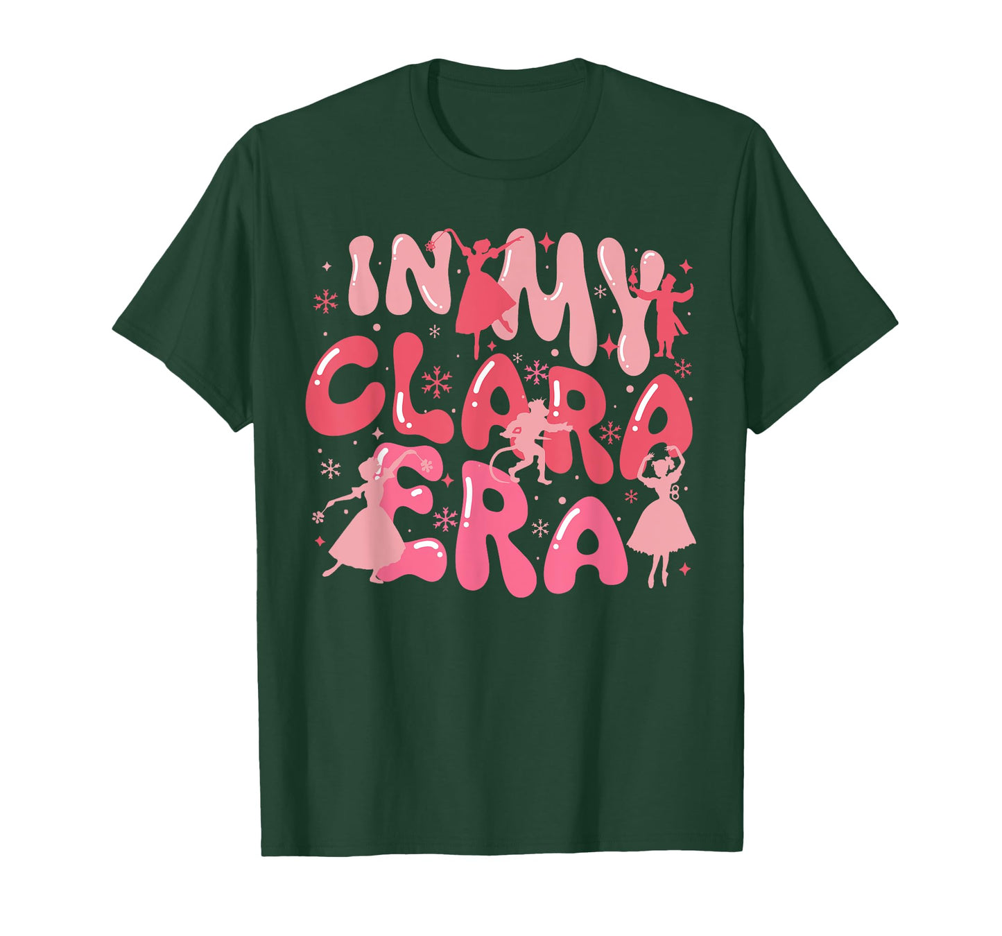 Groovy In My Clara Era Nutcracker Christmas Xmas Holiday T-Shirt