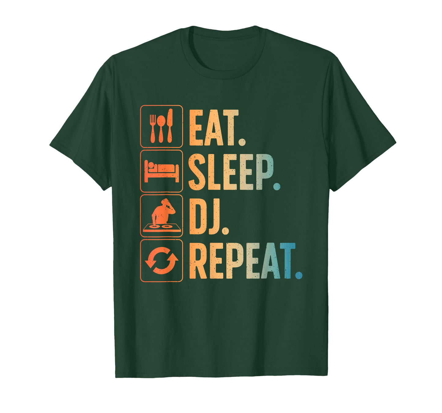 Cool DJ Art For Men Women Disc Jockey Music Producer EDM DJ T-Shirt