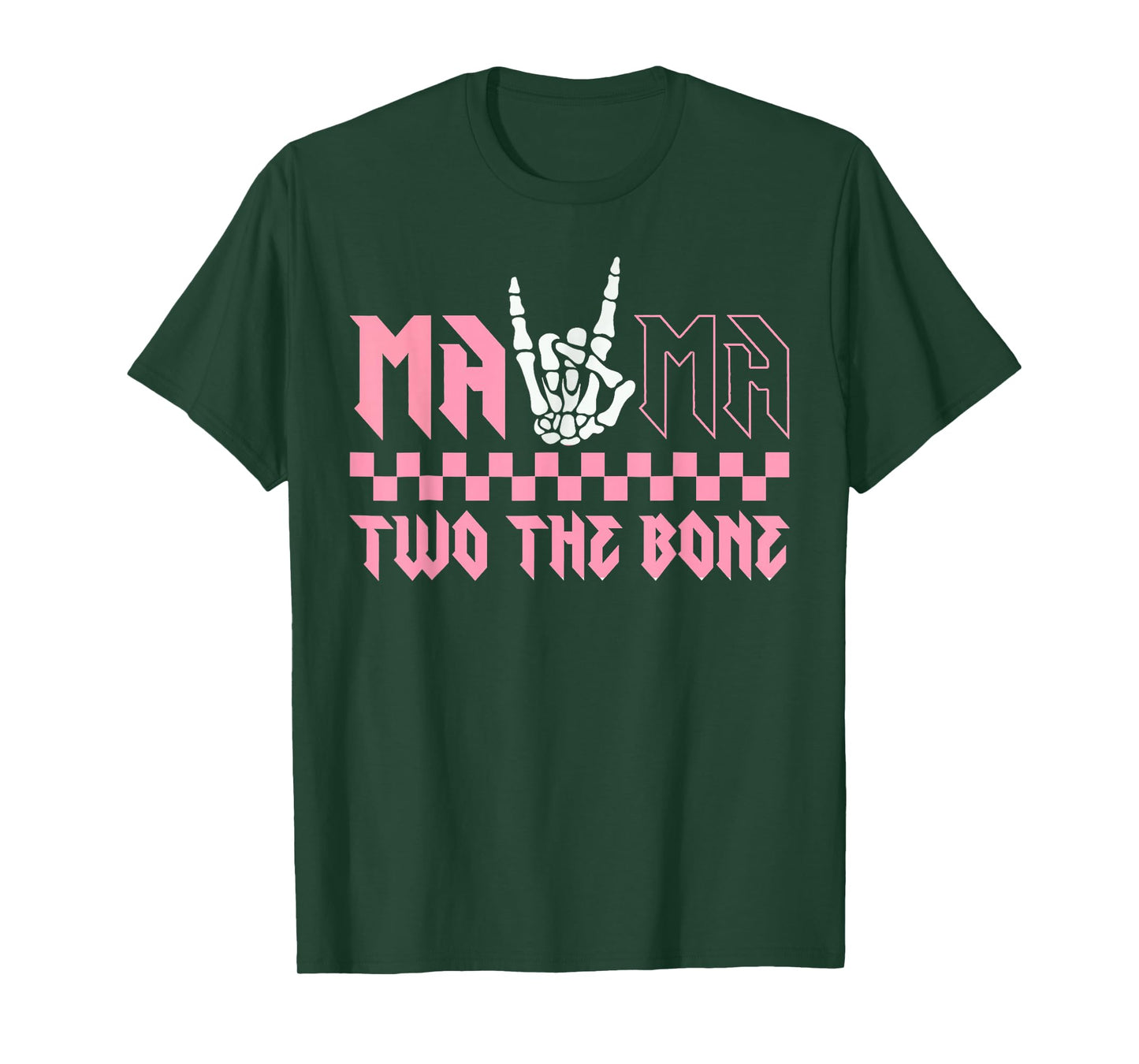 Mama Of The Bad Two the Bone Birthday 2 Years Old Birthday T-Shirt