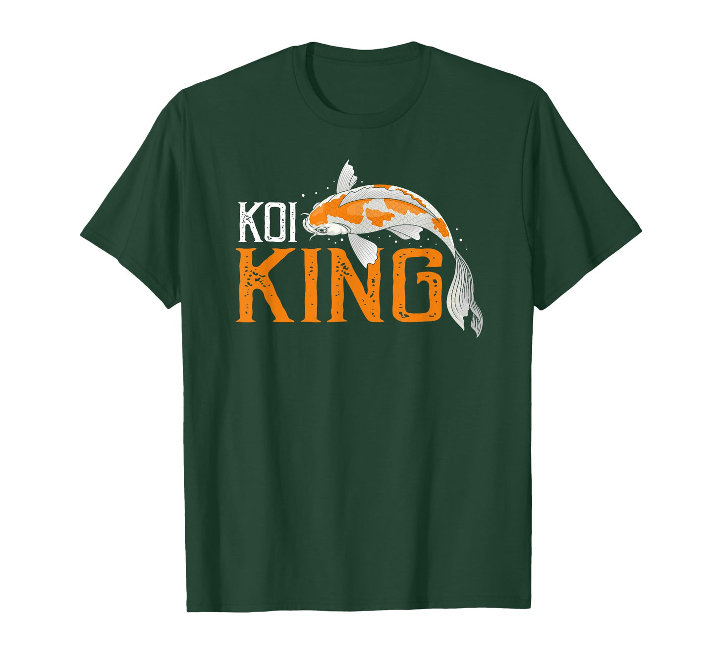 Koi King Bold Pond Owner Aquatic Hobby Master T-Shirt