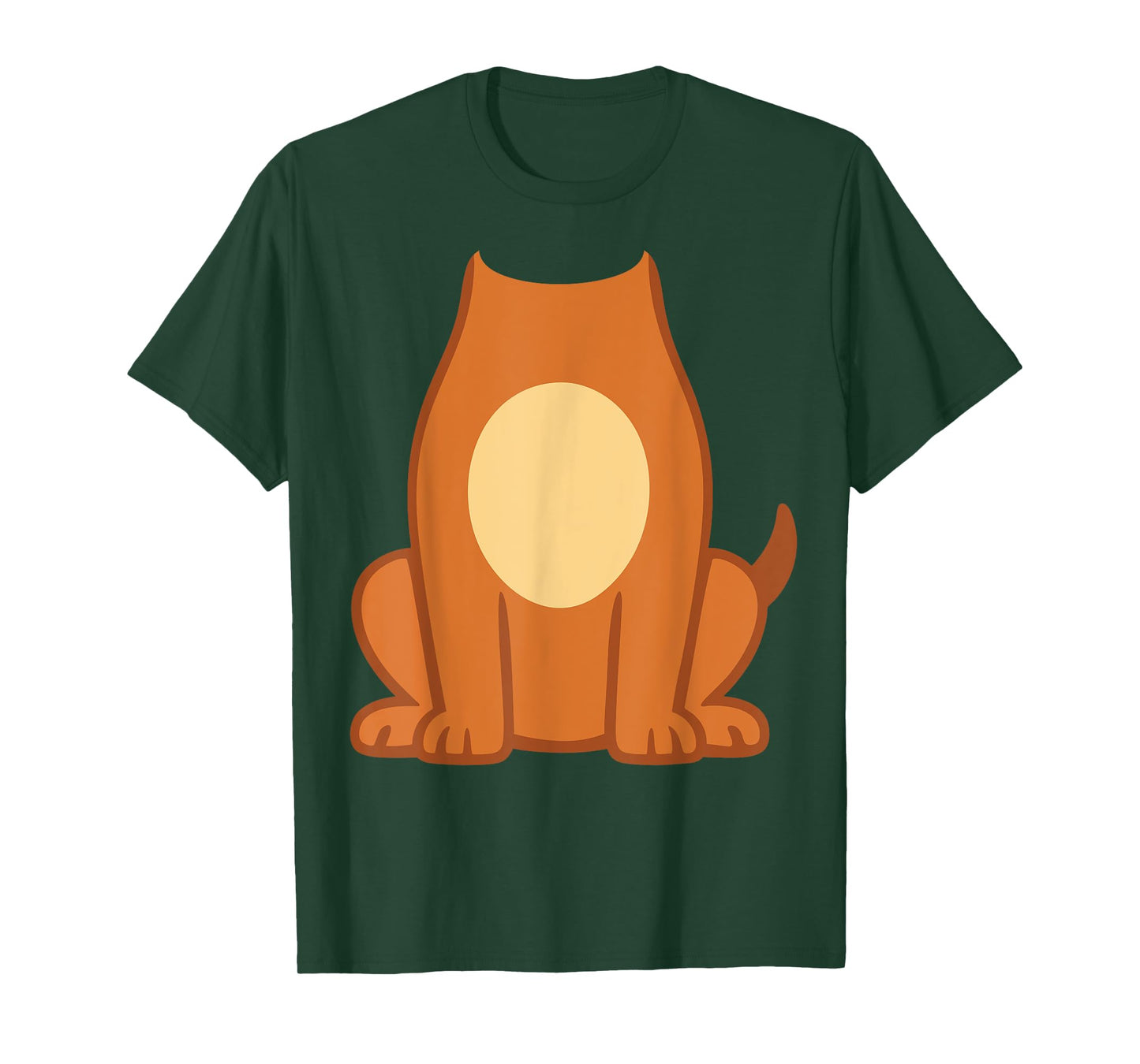 Brown Dog Shirt Adult Kids Men Women Brown Dog Costume T-Shirt