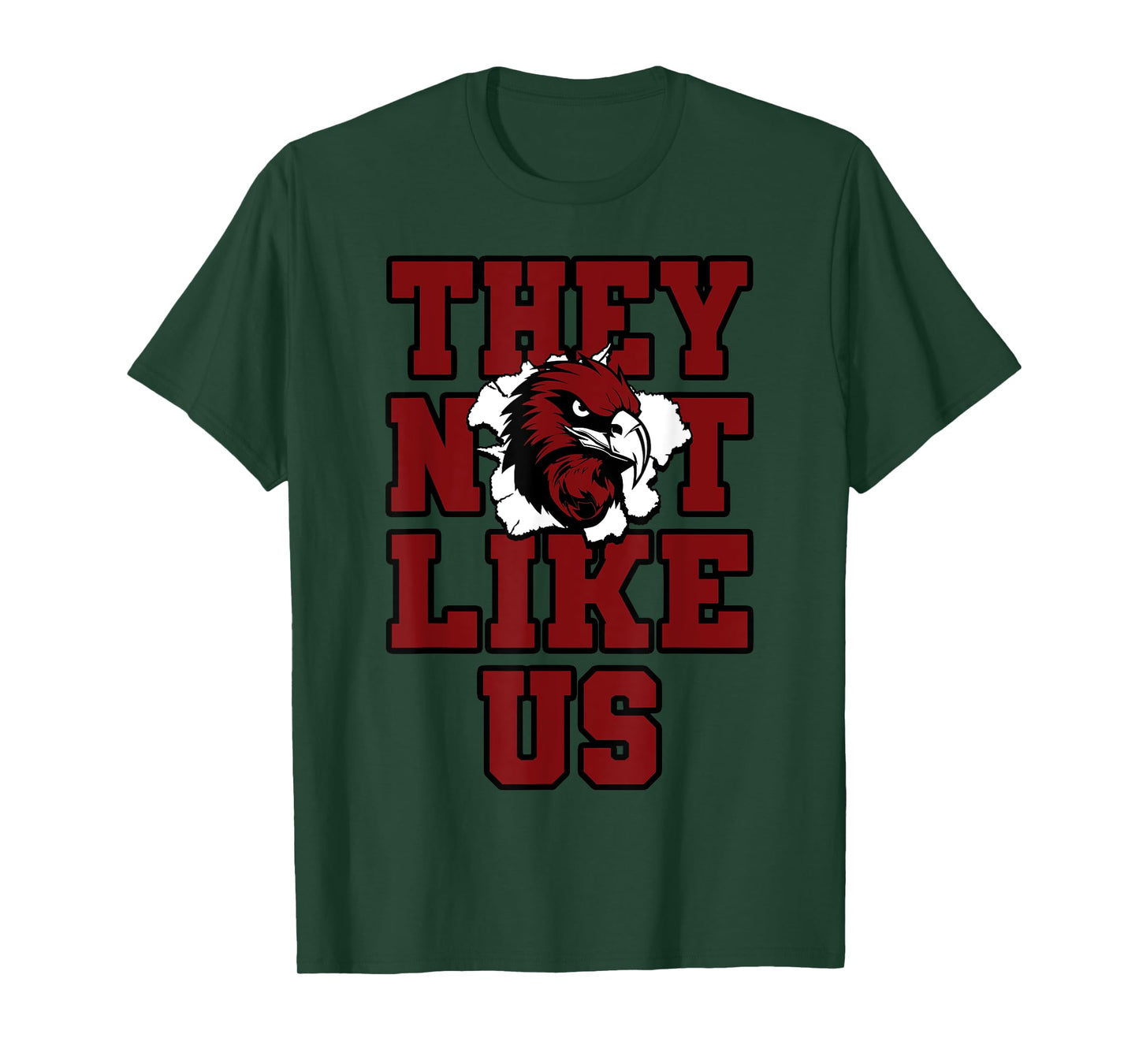 Not Like Eagles Back to School Spirit M T-Shirt