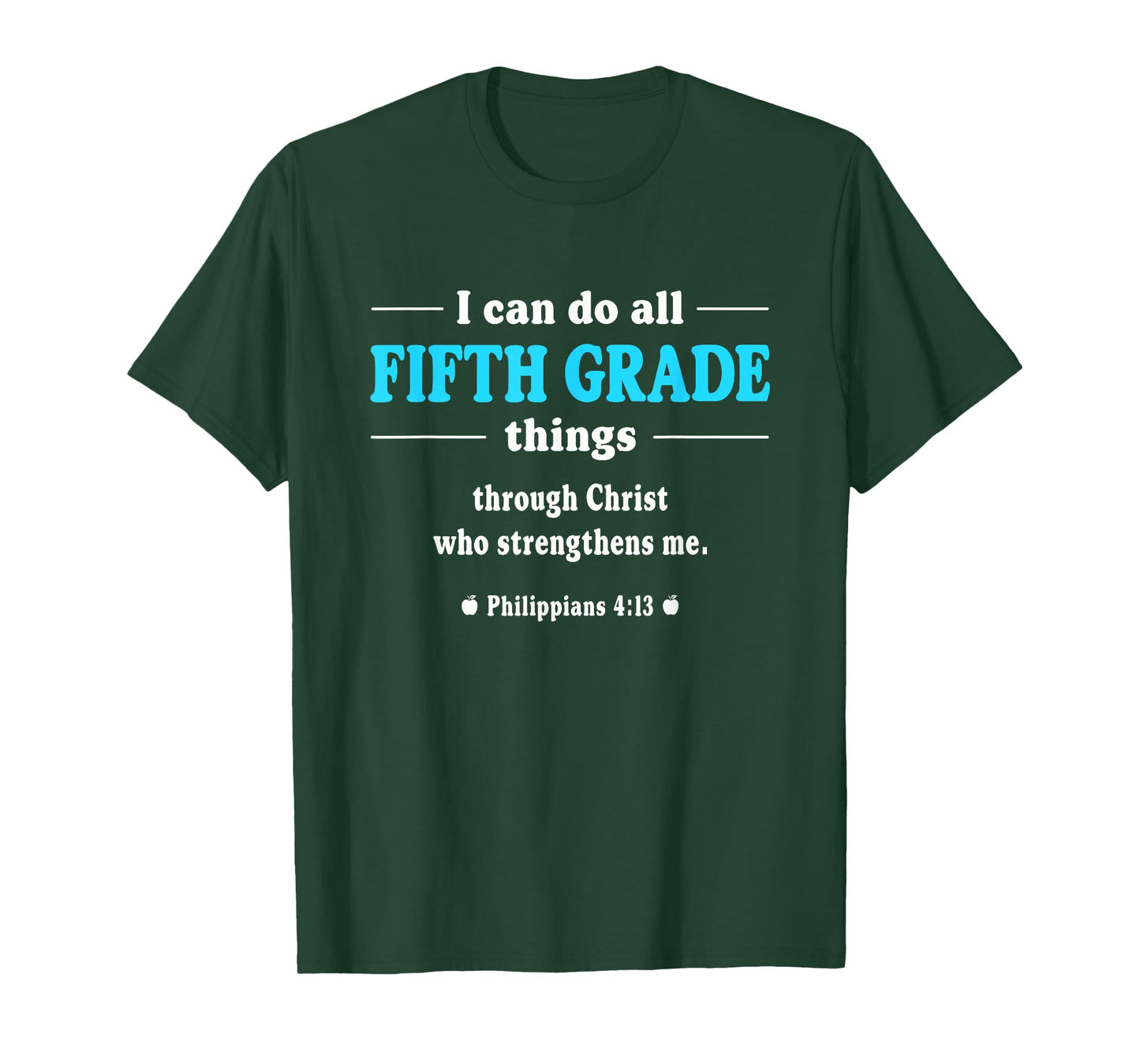 I Can Do All Fifth Grade Things - Inspirational Teacher T-Shirt