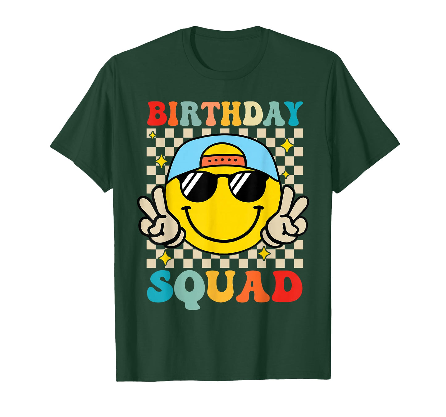 Birthday Squad for Men Women Kids Funny Birthday Matching T-Shirt