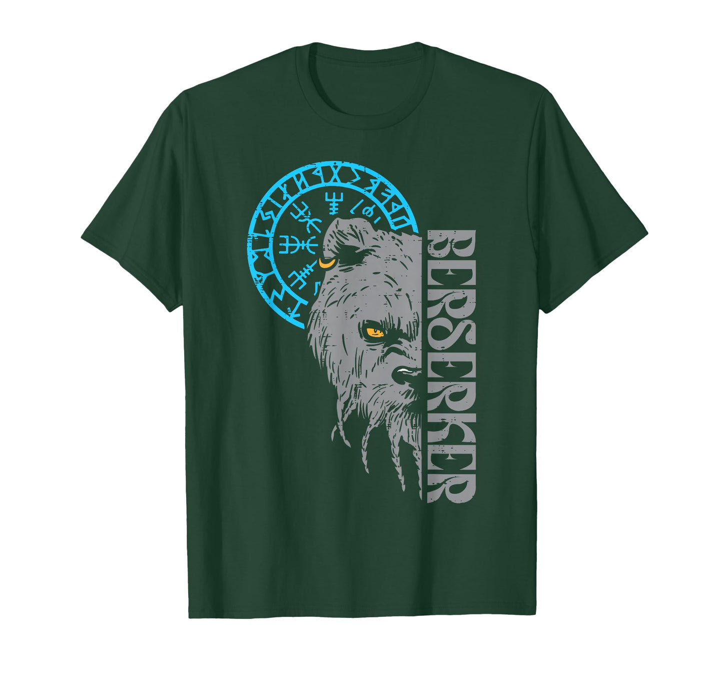 Viking Bear Berserker Norse Mythology Men Boys Kids Women T-Shirt