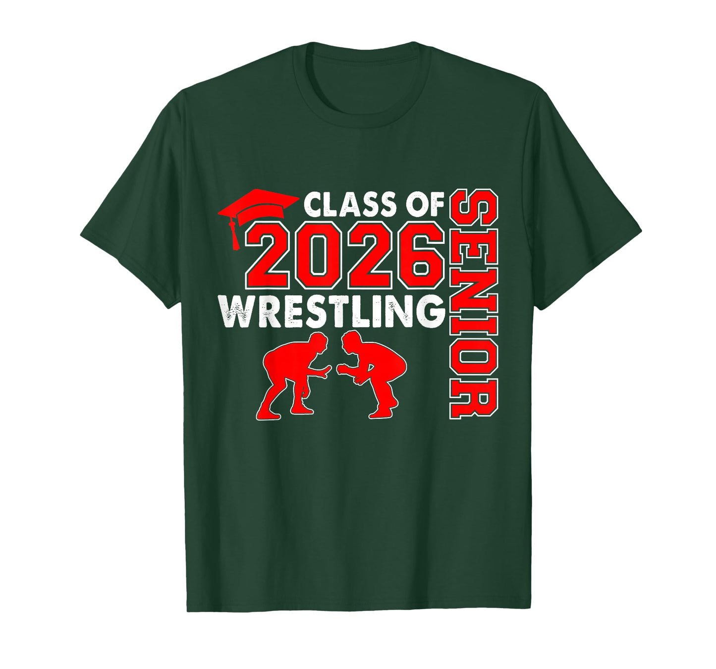 Senior Wrestling Mom 2026 Senior Mom Class of 2026 T-Shirt