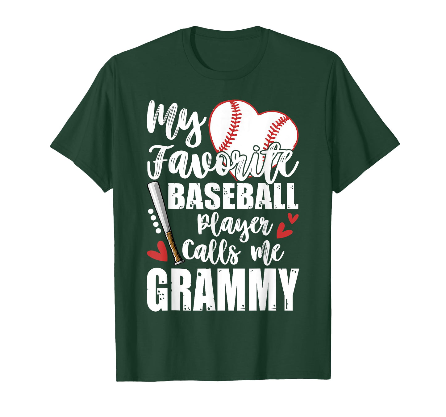 My Favorite Baseball Player Calls Me Grammy Baseball Pride T-Shirt
