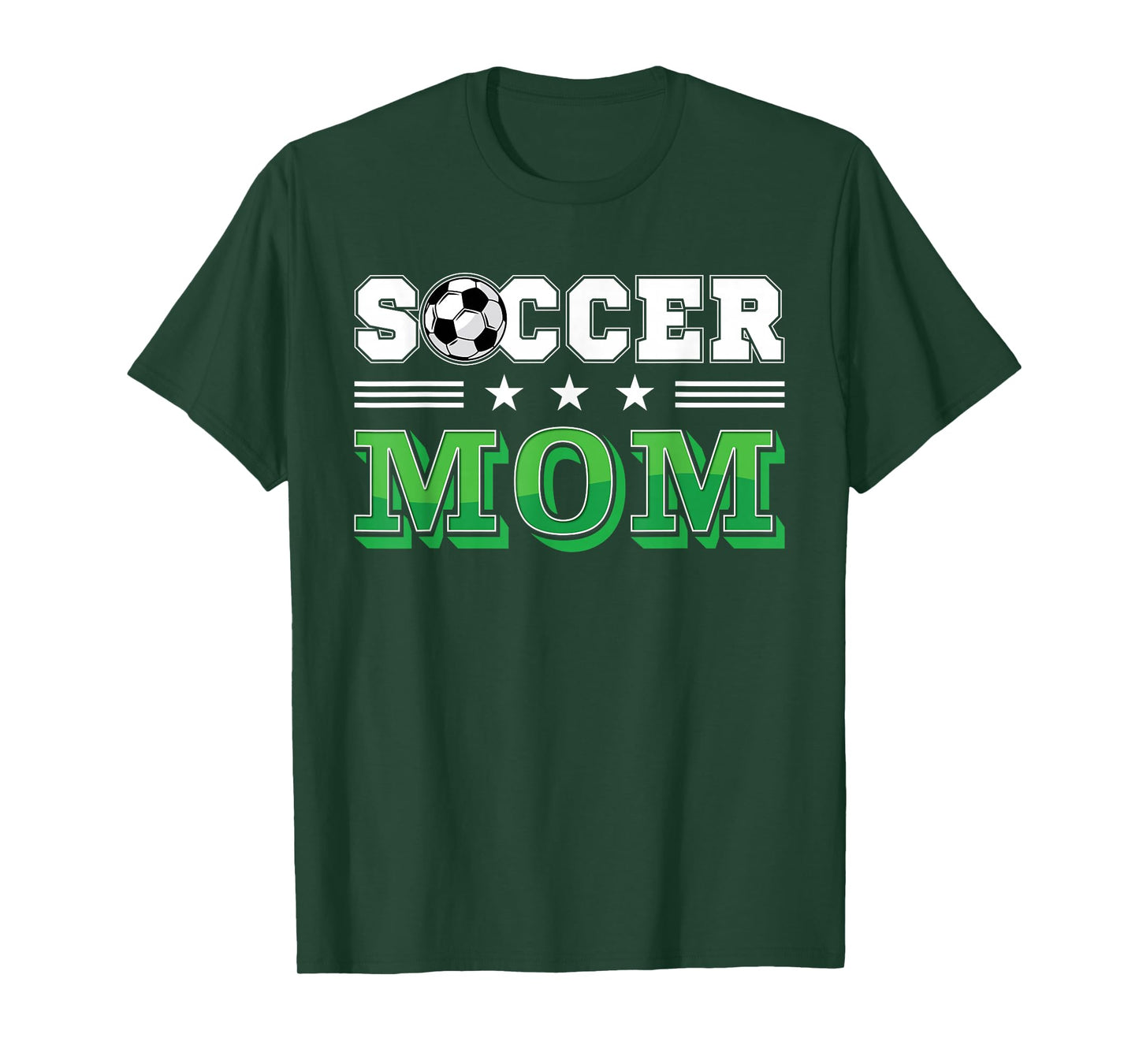 Soccer Mom Mother Family Matching Birthday Team Supporter T-Shirt