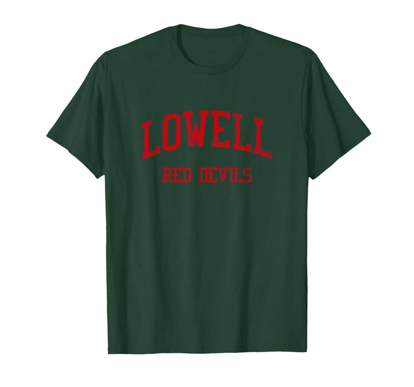 Lowell High School HS Lowell in Vintage Sports T-Shirt